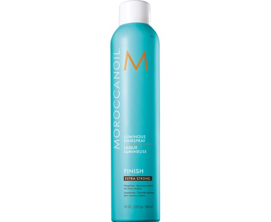 Сияющий лак для волос экстрасильной фиксации MoroccanOil Luminous Hairspray Extra Strong Finish, изображение 2