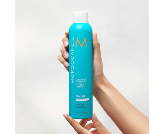 Сияющий лак для волос средней фиксации MoroccanOil Luminous Hairspray Medium Hold, изображение 4