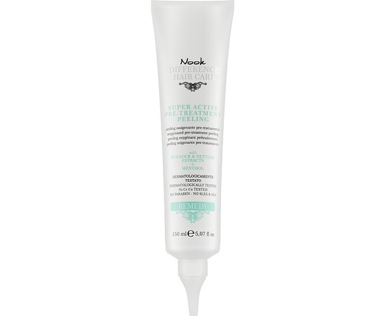 Суперактивний пілінг для шкіри голови Nook Difference Hair Care Remedy Super Active Pre Treatment Peeling, 150 ml, фото _ab__is.image_number.default