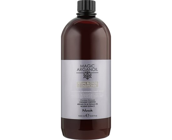 Кондиционер для сияния светлых волос Nook Magic Arganoil Ritual Blonde Conditioner, изображение 3