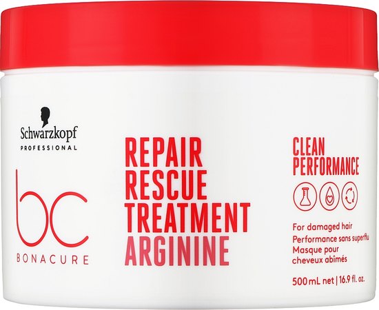 Маска для поврежденных волос Schwarzkopf Professional Bonacure Repair Rescue Treatment Arginine, изображение 4