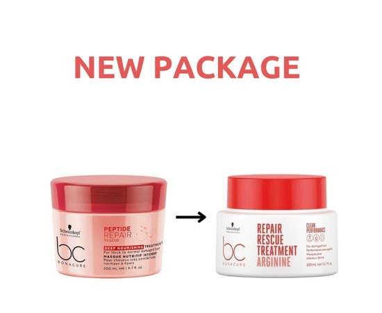Маска для поврежденных волос Schwarzkopf Professional Bonacure Repair Rescue Treatment Arginine, изображение 6