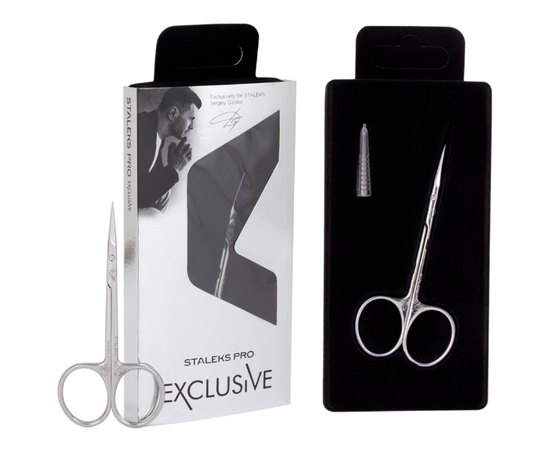 Ножницы профессиональные для кутикулы Staleks Pro Exclusive 23 Type 1 Magnolia, изображение 5