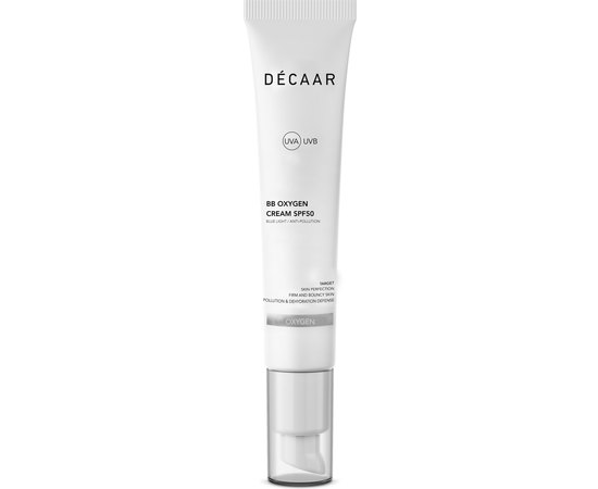 ВВ-крем кислородный SPF 50 с перфтордекалином Decaar BB Oxygen Cream SPF 50, изображение 2