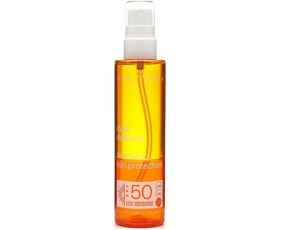 Спрей сонцезахисний двофазний для обличчя та тіла Histomer Dual Defense Bi-Phasic Sun Protection SPF15/SPF30/SPF50, 200 ml, фото _ab__is.image_number.default