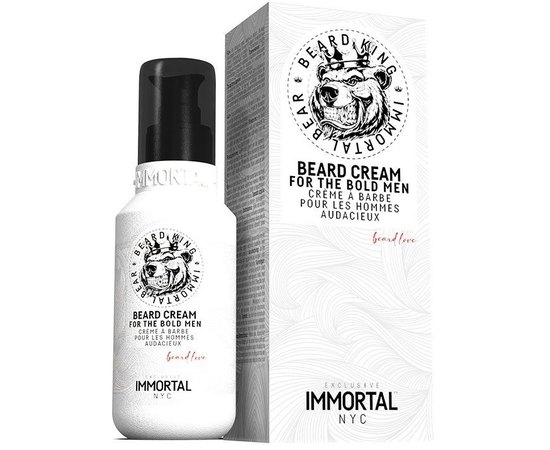 Крем для укладки бороды и усов Immortal Bear Styling Care Cream, 100 ml