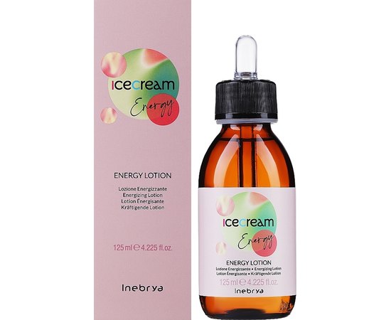 Лосьон для предотвращения выпадения волос Inebrya Energy Lotion Intensive Effect, 125 ml, изображение 2