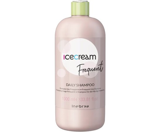 Шампунь для частого использования Inebrya Ice Cream Frequent Daily Shampoo, изображение 2