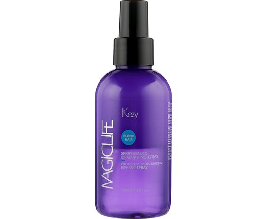 Двухфазный спрей для увлажнения и защиты волос Kezy Magic Life Energizing Biphasic Spray, 150 ml
