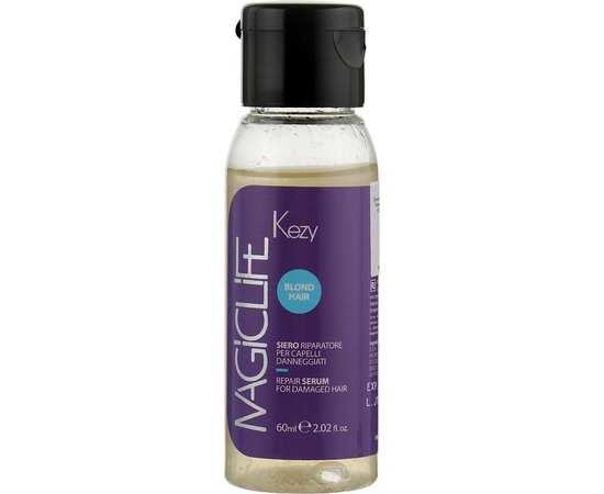 Восстанавливающая смывающая сыворотка для поврежденных волос Kezy Magic Life Energizing Repair Serum, 60 ml