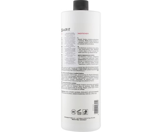 Кондиционер для поддержания цвета окрашенных волос Kezy Simple Color Maintaining Conditioner, 1000 ml, изображение 2
