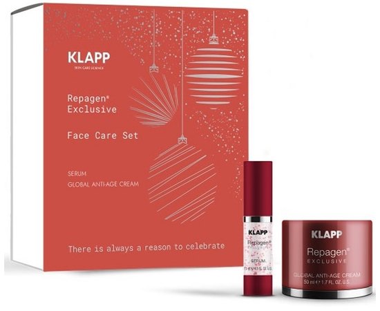 Подарочный набор Репаген Эксклюзив Klapp Repagen Exclusive Face Care Set