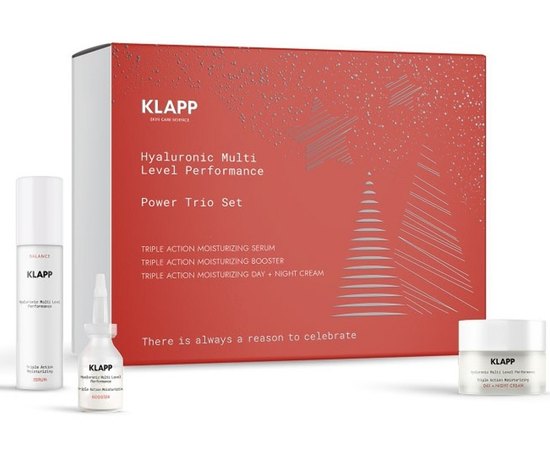 Набір Тріо - потрійне зволоження Klapp Triple Action Moisturizing Power Trio Set, фото _ab__is.image_number.default