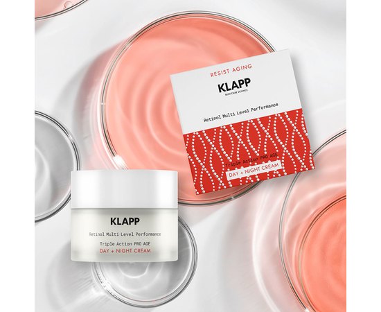 Крем день+ночь Ретинол Проейдж Klapp Triple Action Retinol Pro Age Day+Night Cream, 50 ml, изображение 2