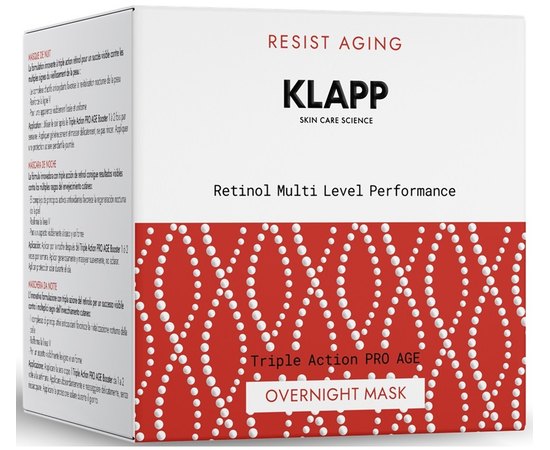 Нічна маска Ретинол Проейдж Klapp Triple Action Retinol Pro Age Overnight Mask, 50 ml, фото _ab__is.image_number.default