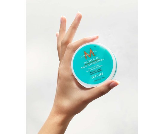 Текстурная глина для волос MoroccanOil Texture Clay, 75 ml, изображение 3