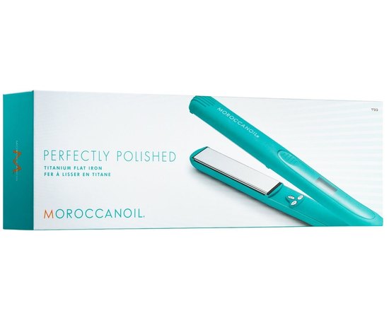 Выпрямитель для волос Moroccanoil Perfectly Polished Titanium Flat Iron, изображение 2