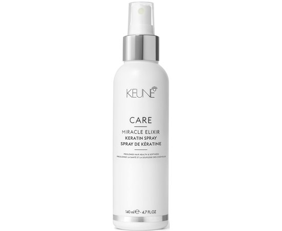 Кератиновий спрей для волосся Keune Care Miracle Elixir Keratin Spray, 140 ml, фото 