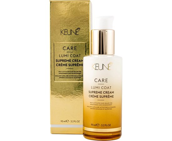Крем для екстра блиску, зволоження та відновлення волосся Keune Care Lumi Coat Supreme Cream, 95 ml, фото _ab__is.image_number.default