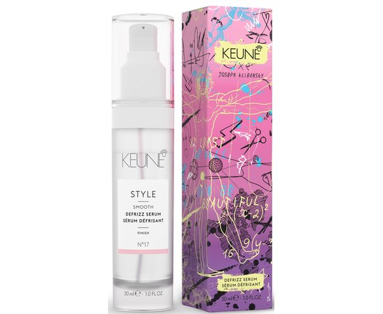 Розгладжуюча сироватка для блиску волосся Keune Style Defrizz Serum №17, 30 ml, фото _ab__is.image_number.default