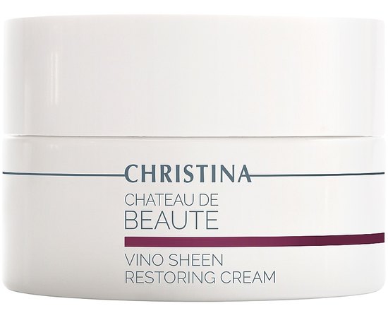 Восстанавливающий крем Великолепие на основе экстракта винограда Christina Chateau de Beaute Vino Sheen Restoring Cream, 50 ml