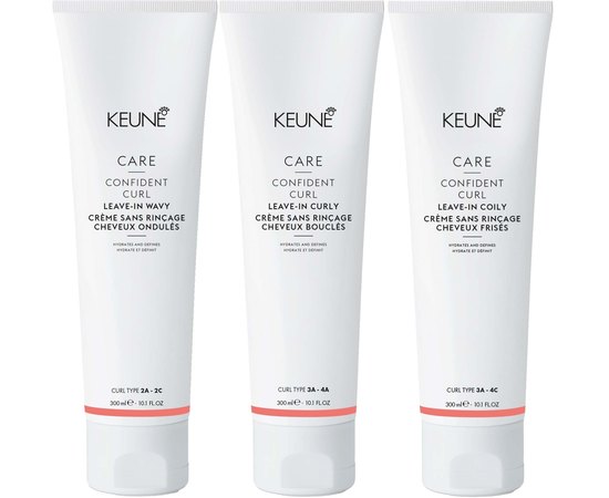 Незмивний крем для кучерявого волосся Keune Care Confident Curl Leave-in Cream, 300 ml, фото 