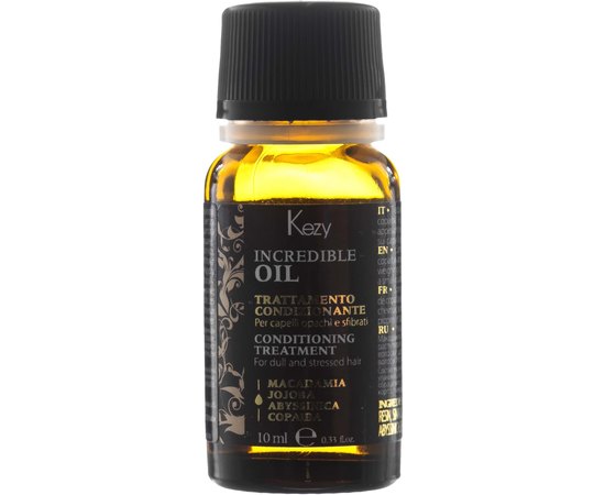 Масло-эликсир для волос Kezy Incredible Oil Olio
