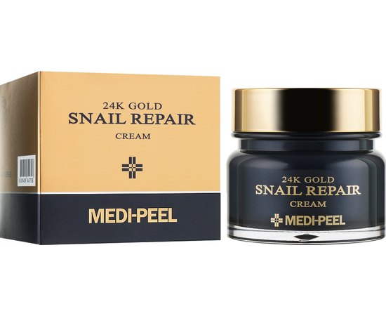 Крем відновлювальний із золотом і муцином равлика Medi-Peel 24k Gold Snail Repair Cream, 50 g, фото _ab__is.image_number.default