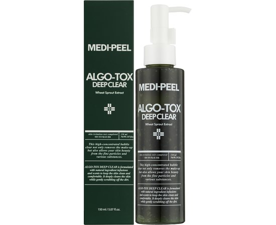 Пінка для глибокого очищення з детокс дією Medi-Peel Algo-Tox Deep Clear, 150 ml, фото _ab__is.image_number.default