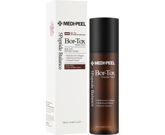 Тонер против морщин с пептидным комплексом Medi-Peel Bor-Tox Peptide Toner, 180 ml, изображение 2