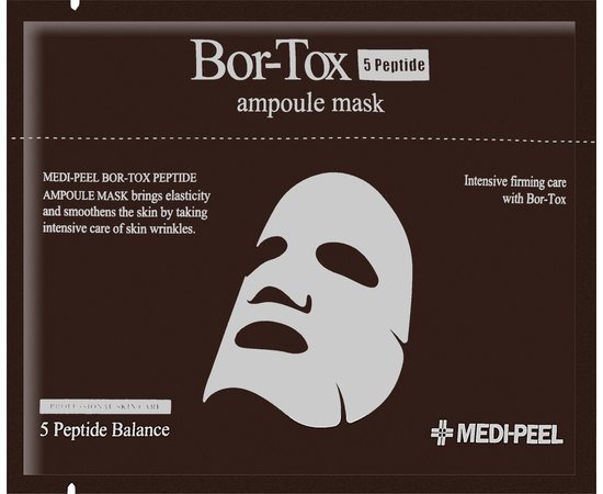 Маска тканевая с пептидным комплексом Medi-Peel Bor-Tox Peptide Ampoule Mask, 1 ea