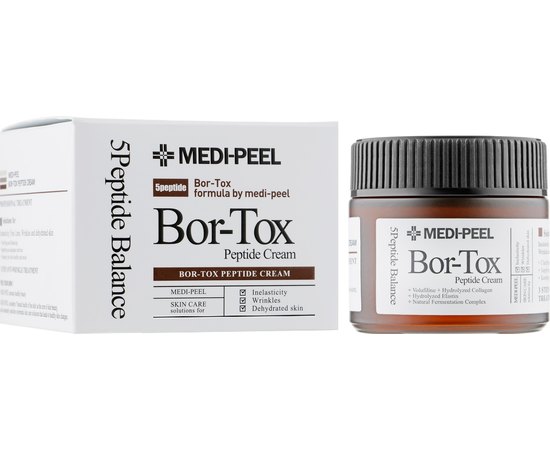 Крем против морщин с пептидным комплексом Medi-Peel Bor-Tox Peptide Cream, 50 g, изображение 2
