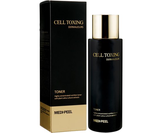 Тонер омолаживающий со стволовыми клетками Medi-Peel Cell Tox Dermajours Toner, 250 ml, изображение 2