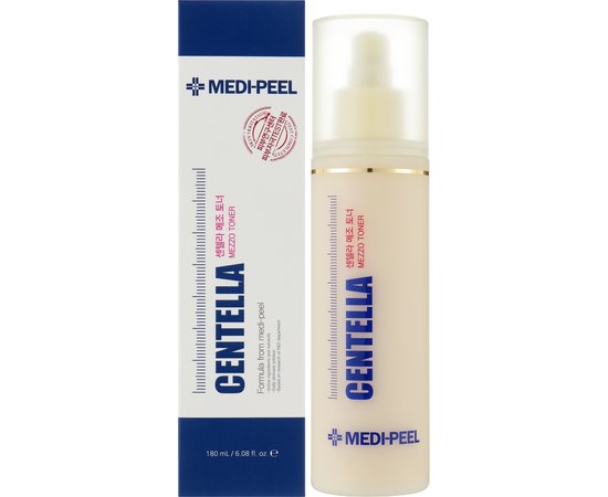 Тонер успокаивающий с экстрактом азиатской центеллы Medi-Peel Centella Mezzo Toner, 180 ml, изображение 2