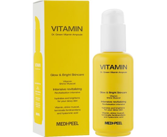 Сыворотка антиоксидантная для сияния кожи Medi-Peel Dr.Green Vitamin Ampoule, 70 ml, изображение 2
