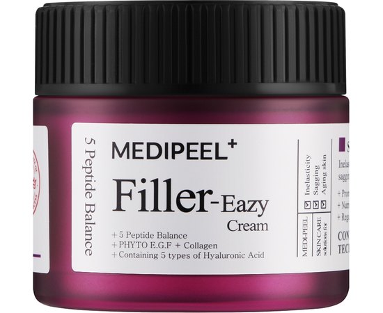 Крем-філер для пружності шкіри з пептидами Medi-Peel Eazy Filler Cream, 50 ml, фото 