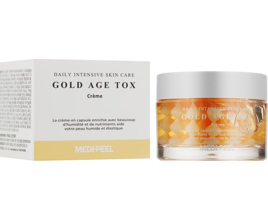 Крем нічний антивіковий з живильними капсулами Medi-Peel Gold Age Tox Cream 50 ml, фото _ab__is.image_number.default