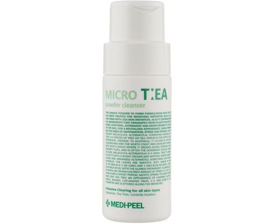 Пудра ензимна для вмивання з чайним деревом Medi-Peel Micro Tea Powder Cleanser, 70 g, фото 