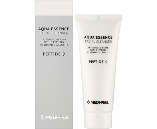 Пенка очищающая с комплексом пептидов Medi-Peel Peptide 9 Aqua Essence Facial Cleanser, 150 ml, изображение 2