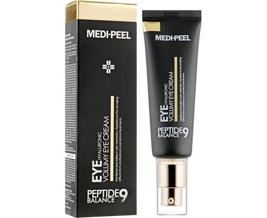 Крем для кожи вокруг глаз омолаживающий Medi-Peel Peptide 9 Hyaluronic Volumy Eye Cream, 40 ml, изображение 2
