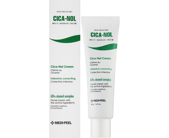 Крем успокаивающий и корректирующий с экстрактом центеллы Medi-Peel Phyto Cica-Nol Cream, 50 g, изображение 2