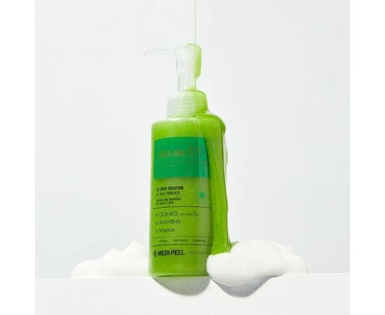 Пенка для глубокой очистки Medi-Peel Pitoscycanol B5 Aha Bha Vitamin Caming O2 Deep Cleanser, 150 ml, изображение 2
