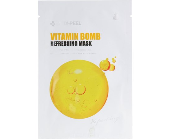 Маска тканевая освежающая с витаминами Medi-Peel Vitamin Bomb Refreshing Mask, 1 ea