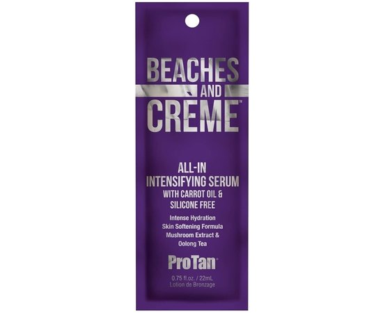Универсальная сыворотка для загара в солярии Pro Tan Beaches and Creme All-In Intensifying Serum