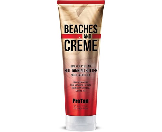 Кремовое масло с тинглом для солярия Pro Tan Beaches and Creme Ultra Rich Sizzling Hot Tanning Butter, изображение 2
