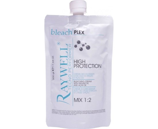 Знебарвлюючий крем Raywell Bleach Plex, 500 g, фото 