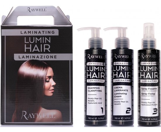 Набір термоактивної ламінації волосся Raywell Lumin Hair, фото 