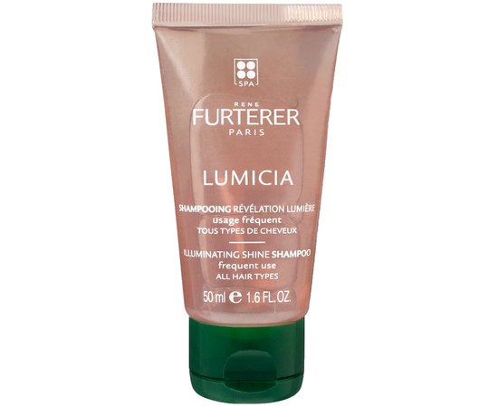 Шампунь для блиску Люмісія Rene Furterer Lumicia Illuminating Shine Shampoo, 50 ml, фото 