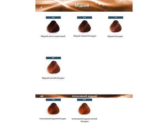 Стойкая крем-краска для волос Biacre Symphony Color Plex Cream, 100 ml, изображение 7