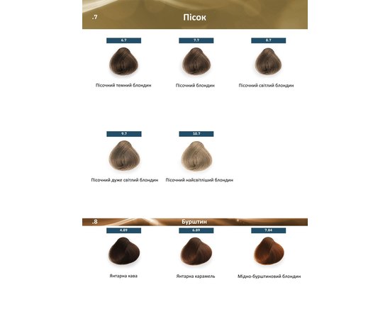 Стойкая крем-краска для волос Biacre Symphony Color Plex Cream, 100 ml, изображение 10